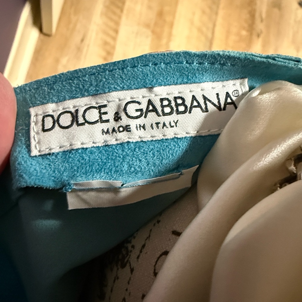 Dolce & Gabbana Turquoise Maxi Skirt - Picture 3 of 10